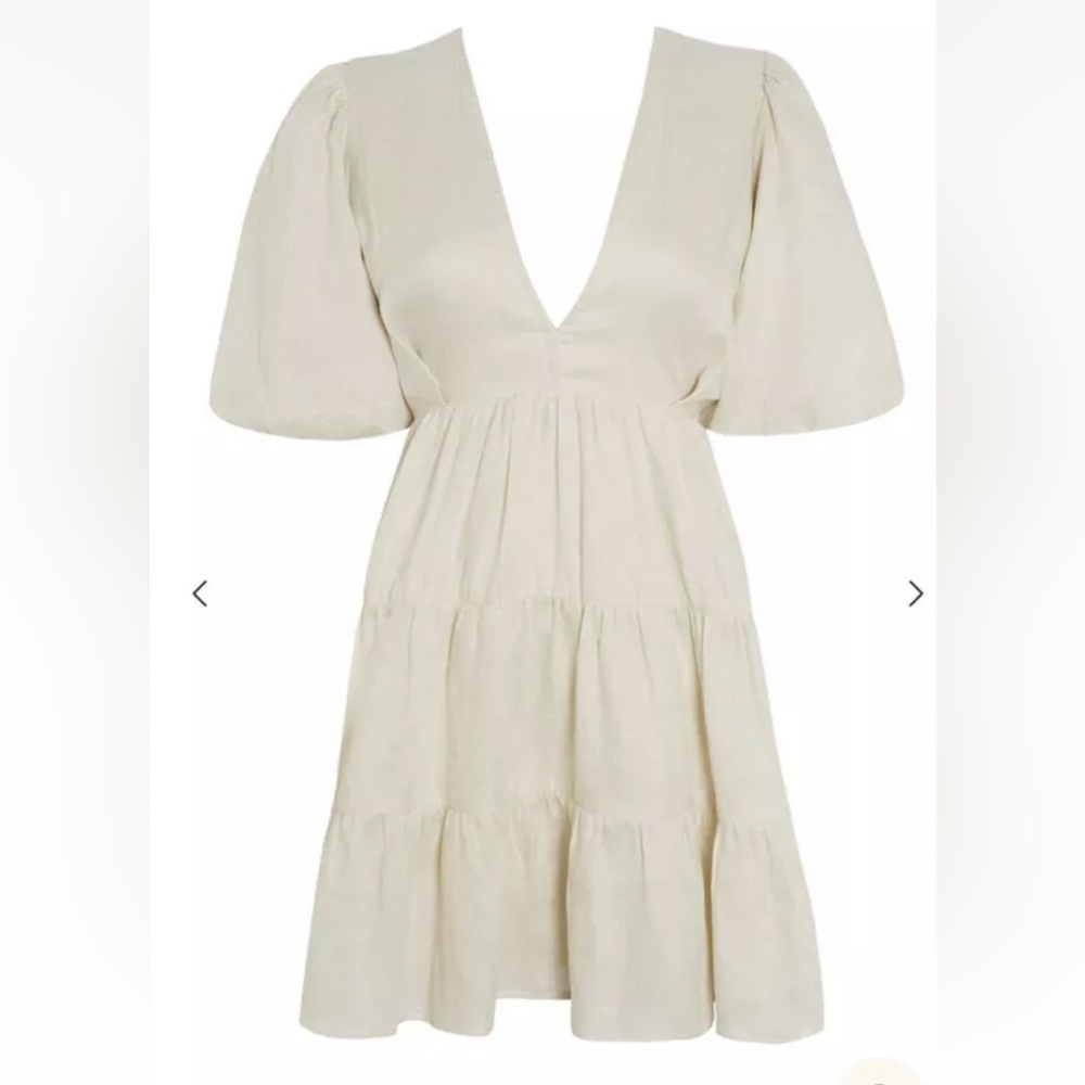 Faithfull the Brand Elmiya Cream Dress - NWT